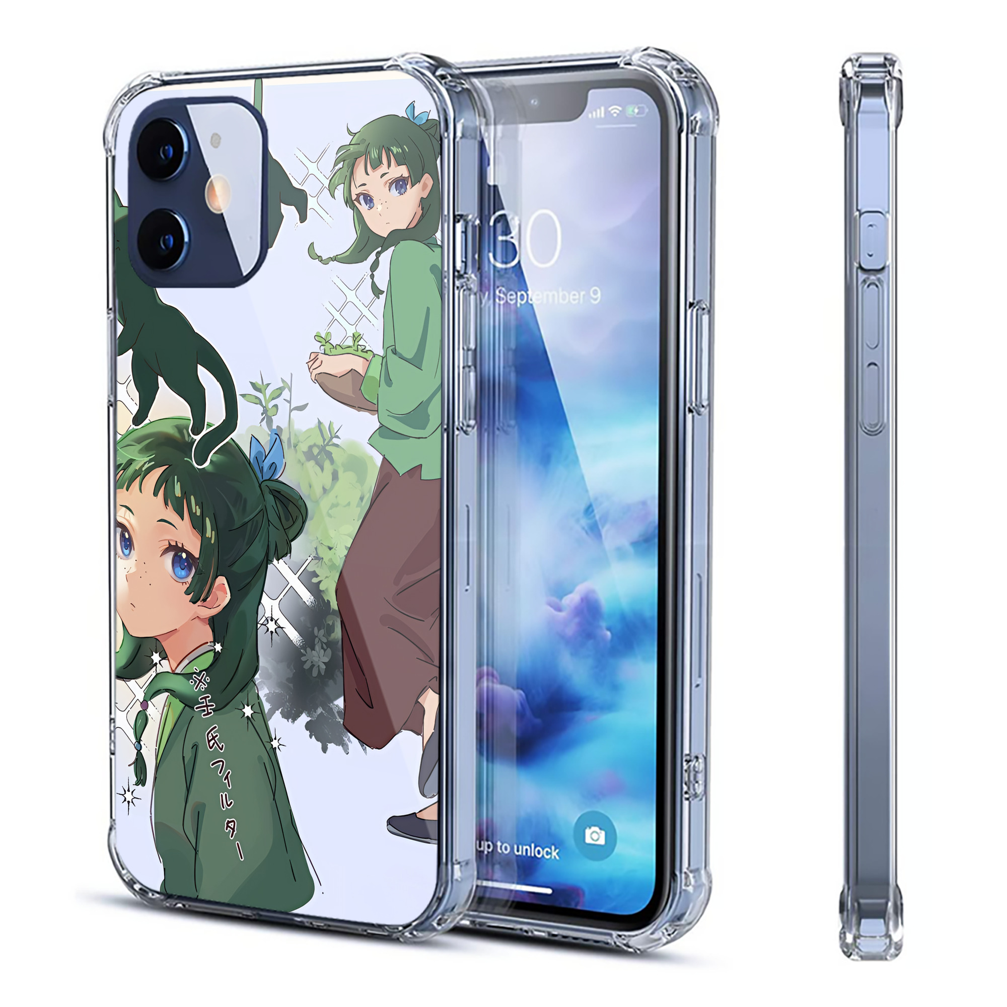 （画像用） 薬屋のひとりごと The Apothecary Diaries 【iPhone 12シリーズ対応】透明スマホケース（クリアソフトケース）